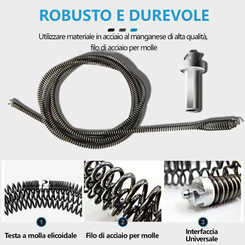 Molla di dragaggio dei tubi