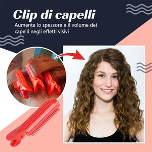 Clip volumizzante per la radice dei capelli