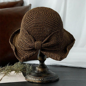 Cappello di Paglia Pieghevole alla Moda