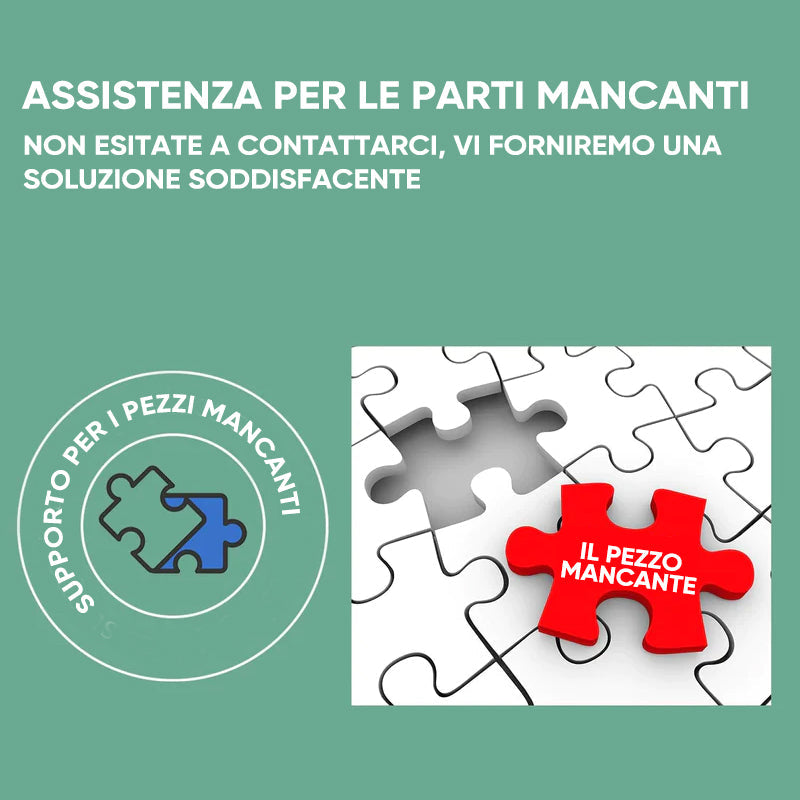 Calendario dell'Avvento di Natale Puzzle 1000 pezzi