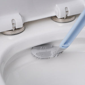 Scopino per WC con manico lungo