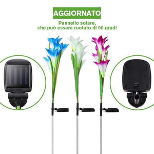 Lanterna Giglio Energia Solare Fiore di Giglio