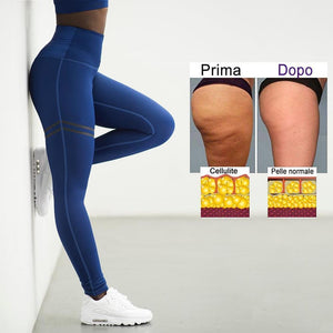 Leggings a compressione anti-cellulite