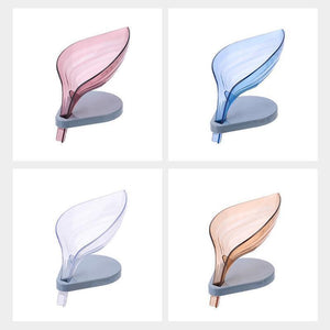 Portasapone Per Drenaggio Decorativo A Foglia