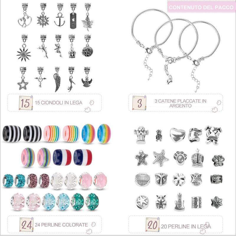 Facile kit per la creazione di braccialetti fai da te