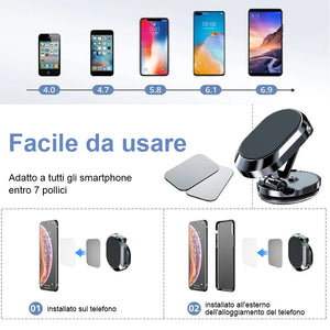Portacellulare Magnetico Per Auto