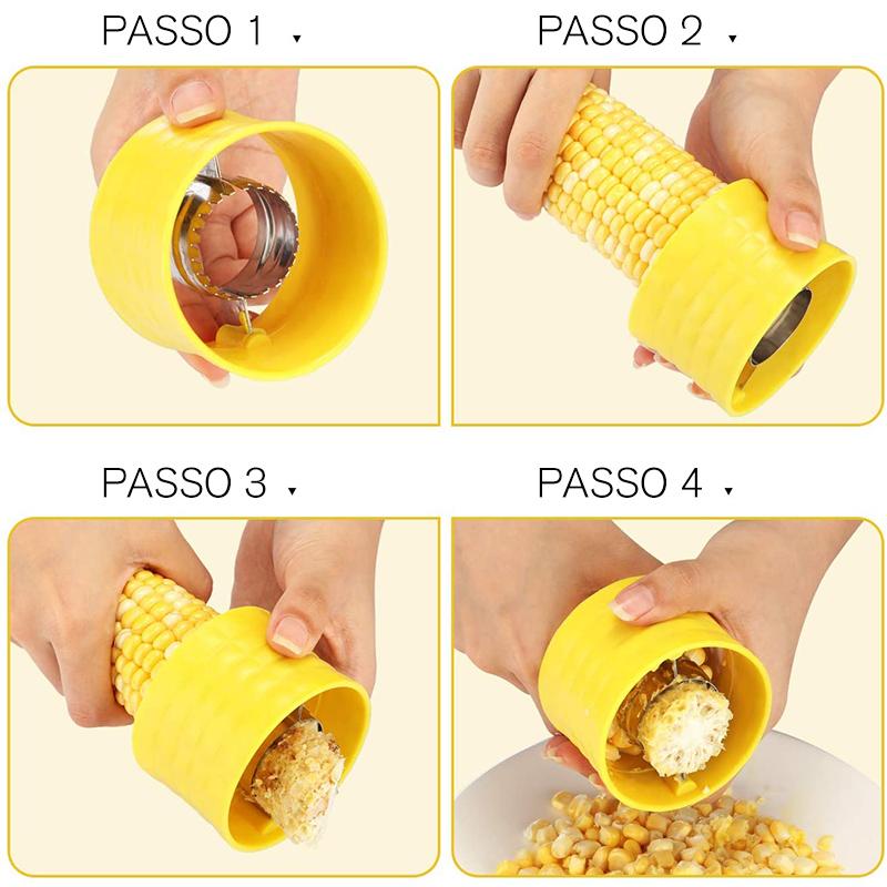 Trebbiatrice per mais in acciaio inossidabile