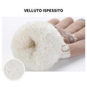 Guanti Touchscreen In Pile Extra-caldo