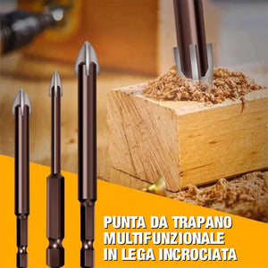 🔥 Punte triangolari con codolo esagonale in lega (5 pezzi)
