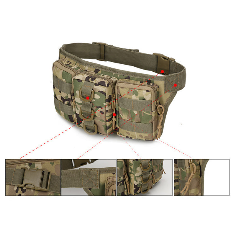 Borsa sportiva da ciclismo per alpinismo mimetico