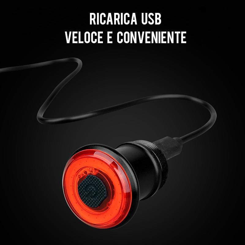 Fanale posteriore per bici ultra-intelligente