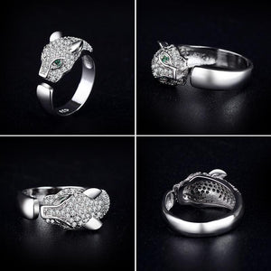 Anello di testa di leopardo