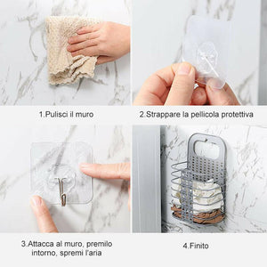 Cesto per biancheria pieghevole
