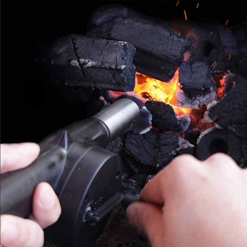 Soffiatore manuale per barbecue