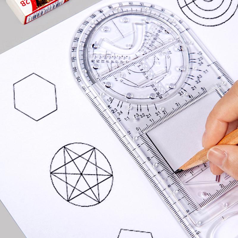 Righello geometrico multifunzionale