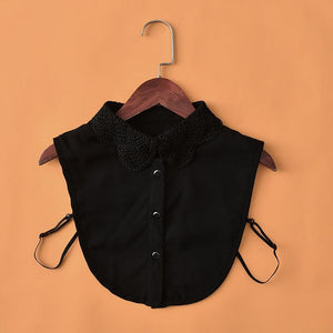 Camicia da donna, collo in finto pizzo