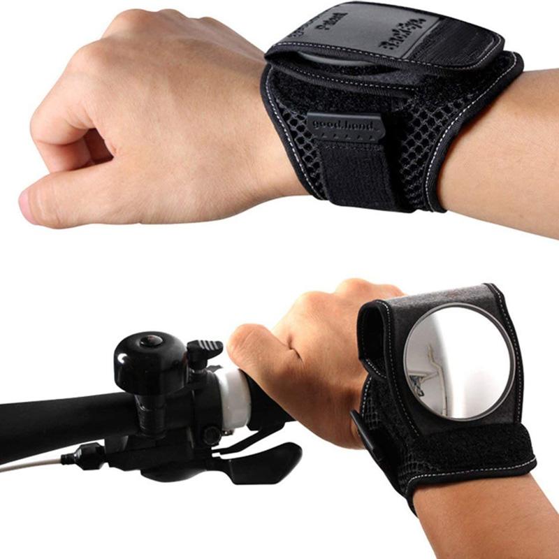 Specchietto retrovisore di sicurezza da polso per bicicletta