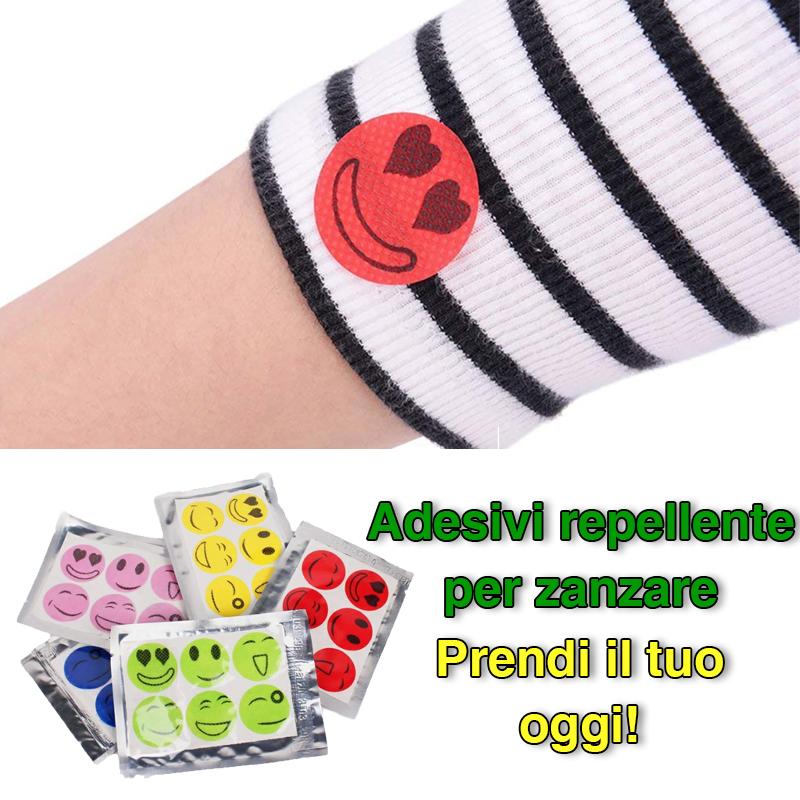 Adesivi repellente per zanzare