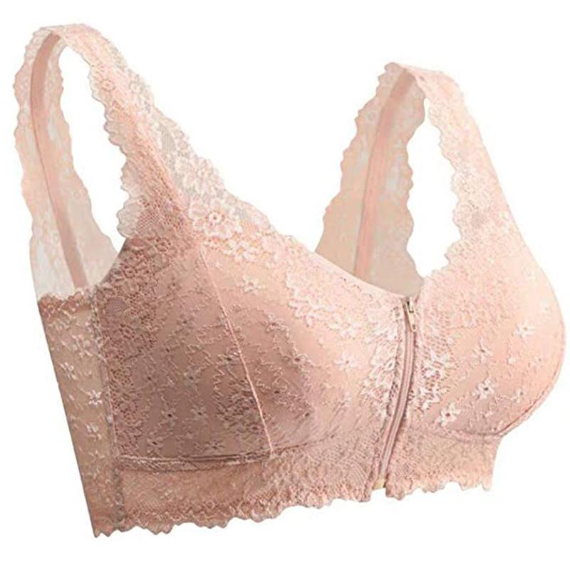 Reggiseno Sezione Sottile Cerniera  Anteriore Senza Ferretto