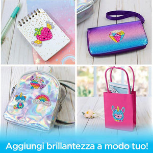 Adesivi per pittura con diamanti grandi gemme per bambini