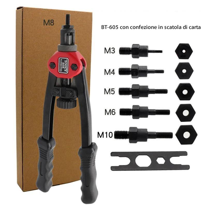 Set di utensili per rivetti automatici premium