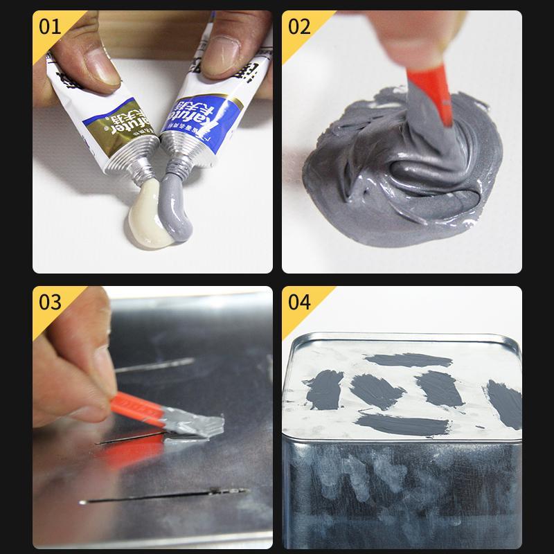 Crema per riparazione metalli saldati