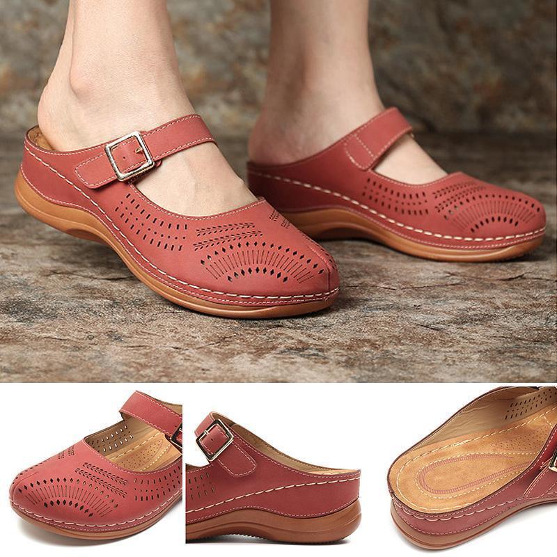 Sandali Vintage Da Donna Scarpe Antiscivolo