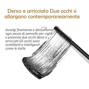 Mascara Allungabile Spesso In Fibra Di Seta Impermeabile 4D