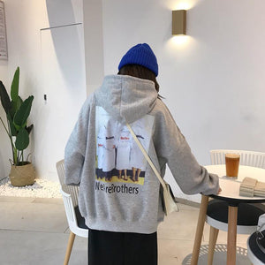 Maglione allentato - più velluto