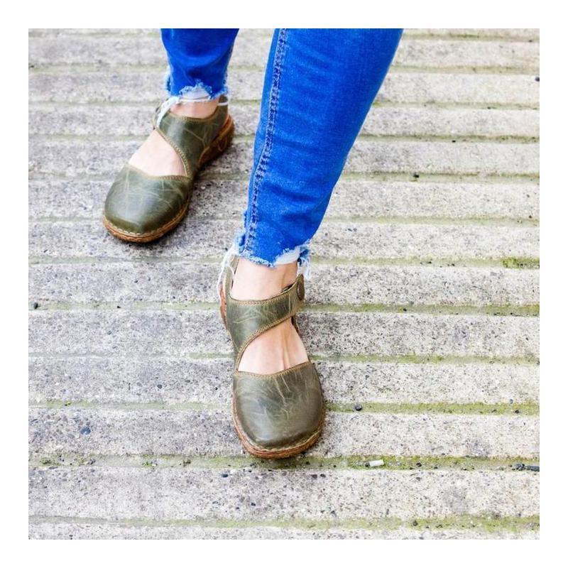 Sandali vintage Mary Jane da donna