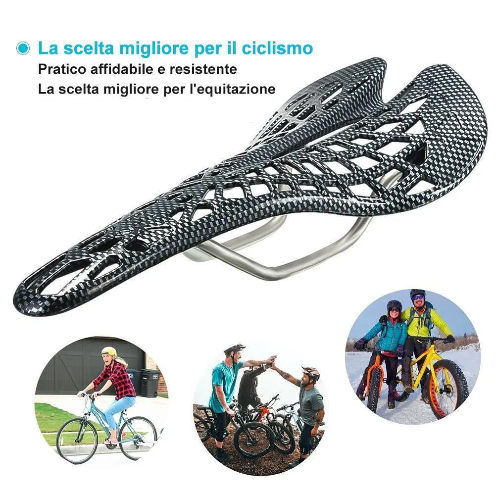 Sella Per Bicicletta Sospensione Avanzata Integrata Respirante