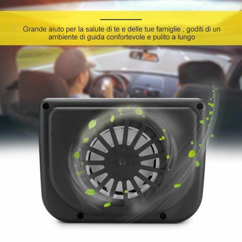 Ventola solare di raffreddamento per auto