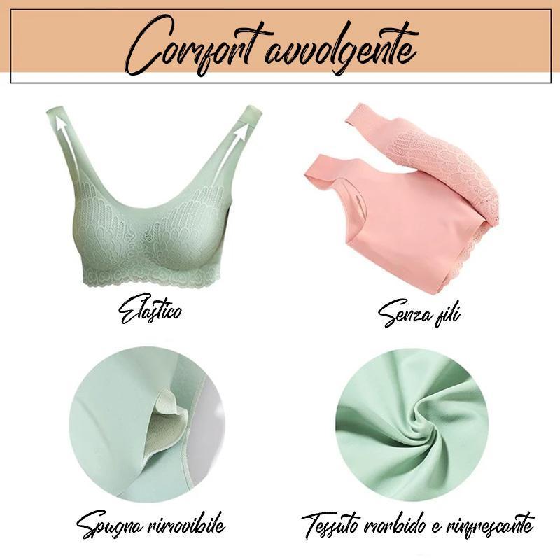 Reggiseno contorno 5D senza-fili