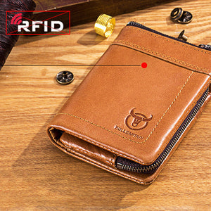 Portafoglio multi-slot con blocco RFID con tasca portamonete