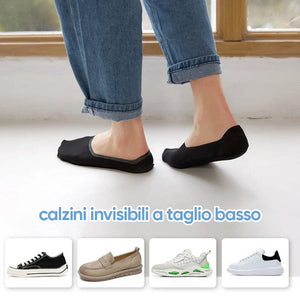 Calzini da barca invisibili antiscivolo