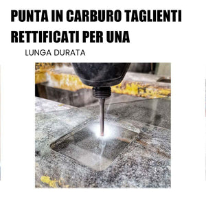 🔥 Punte triangolari con codolo esagonale in lega (5 pezzi)