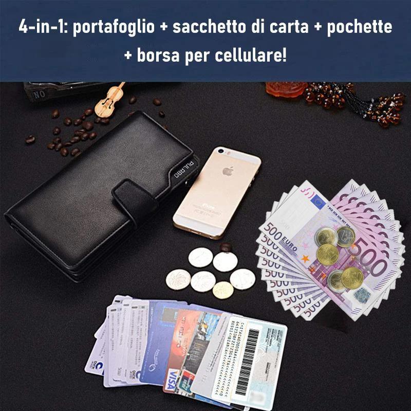 Portafoglio Lunga Con Cerniera