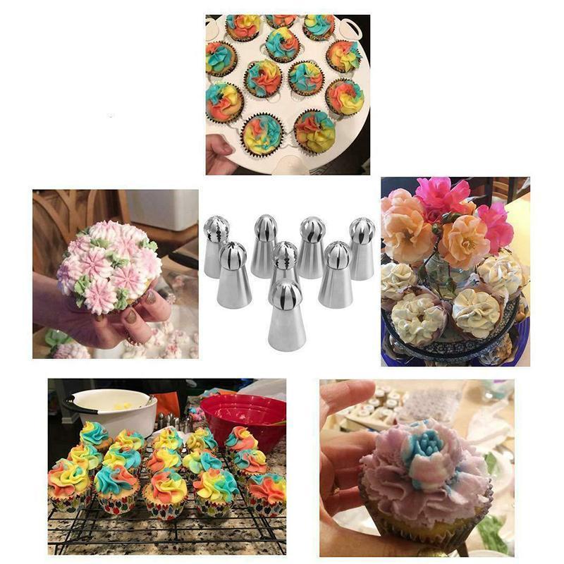 Set di strumenti per decorazioni per dolci da forno (8pz)