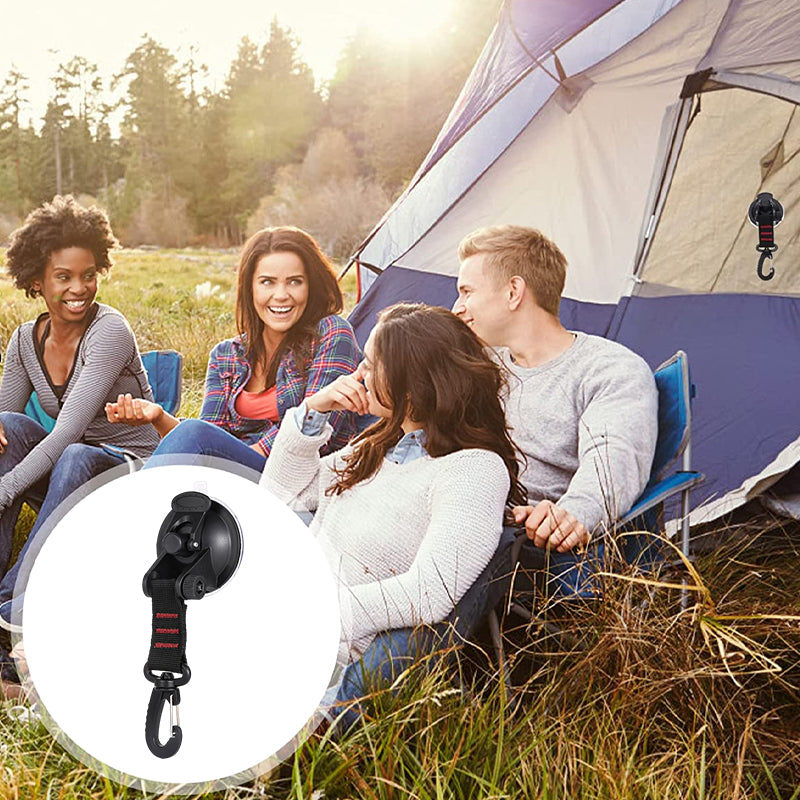 Ventosa per vuoto resistente con gancio