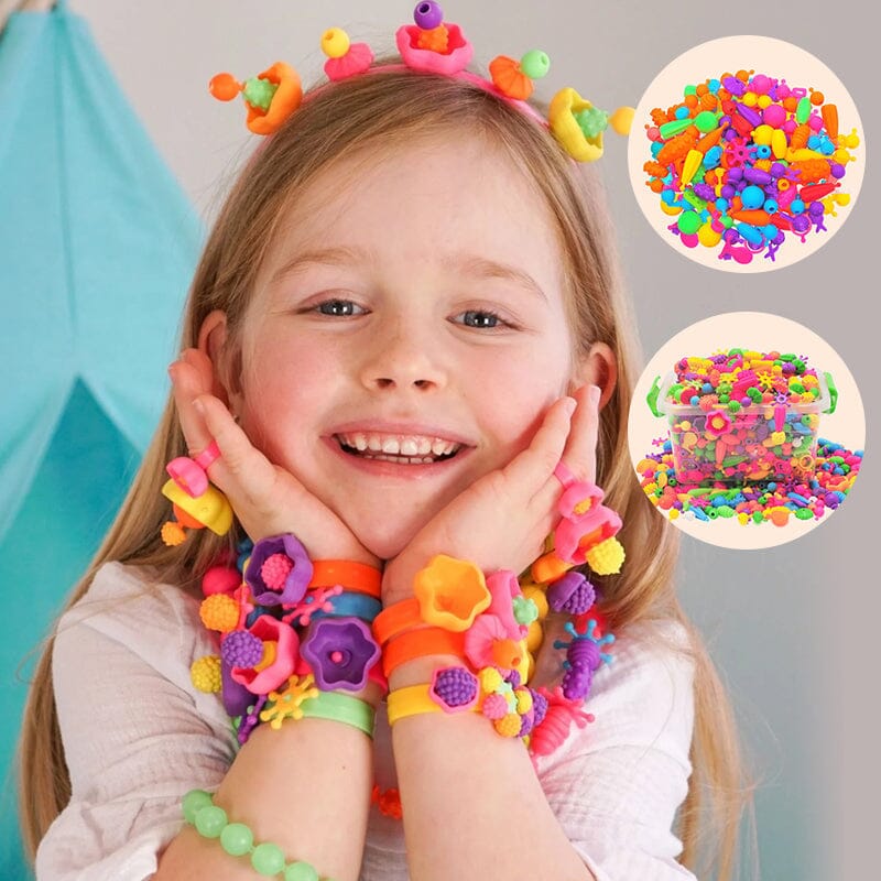 👸🏻Perline pop per creare gioielli per bambini
