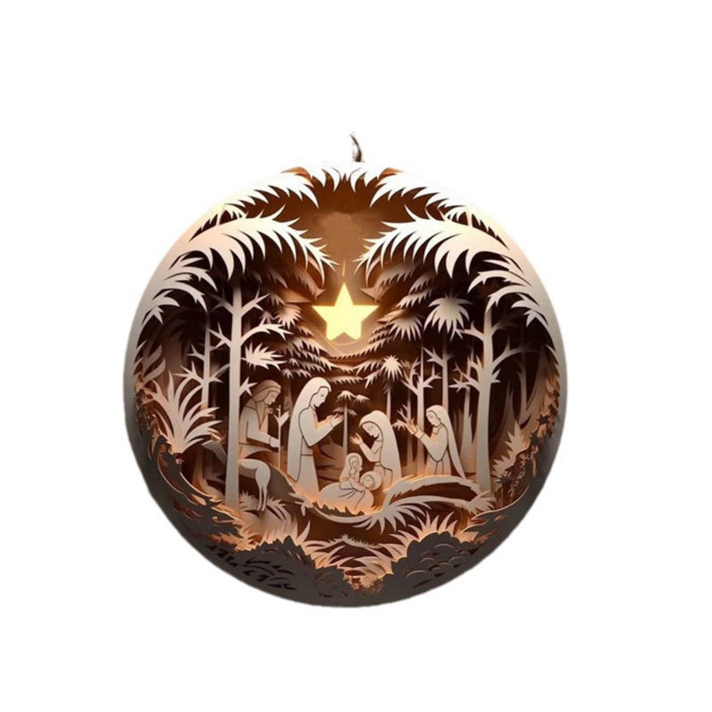 Ornamento natalizio della Natività