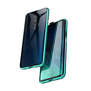 Custodia per telefono bifacciale in vetro temperato magnetico Samsung2