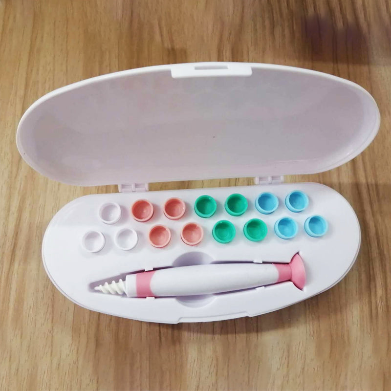 Set di strumenti per cucchiaio per orecchio in silicone