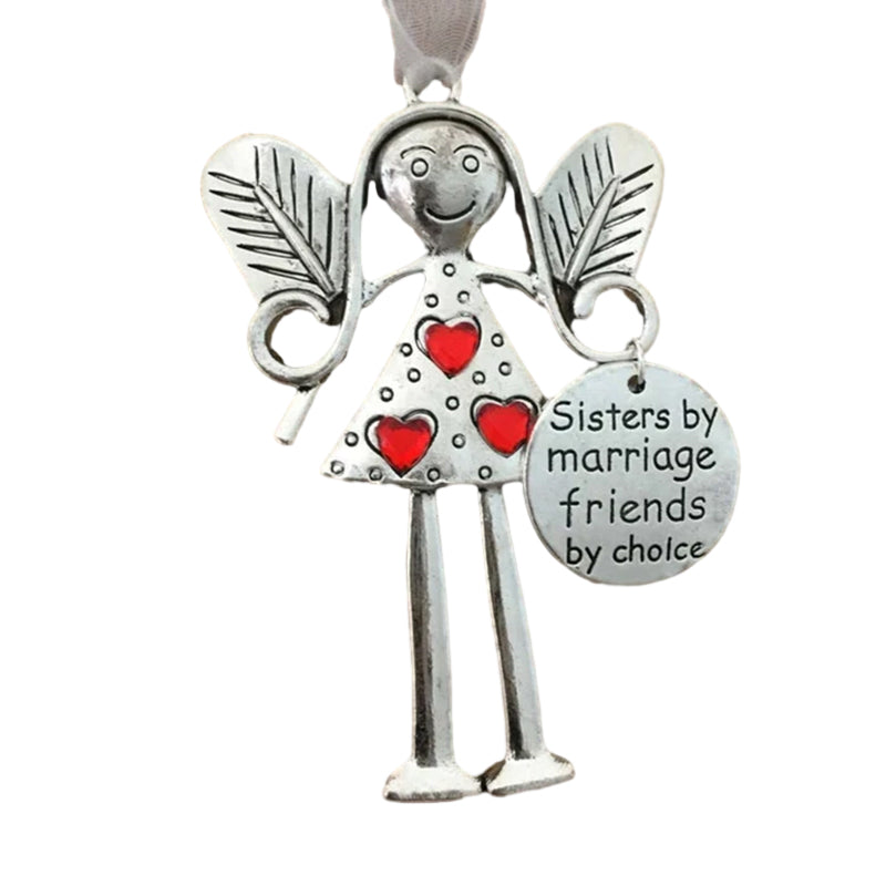 👼🏽Crazy Beautiful Friends Forever - Angelo ornamento regalo di Natale