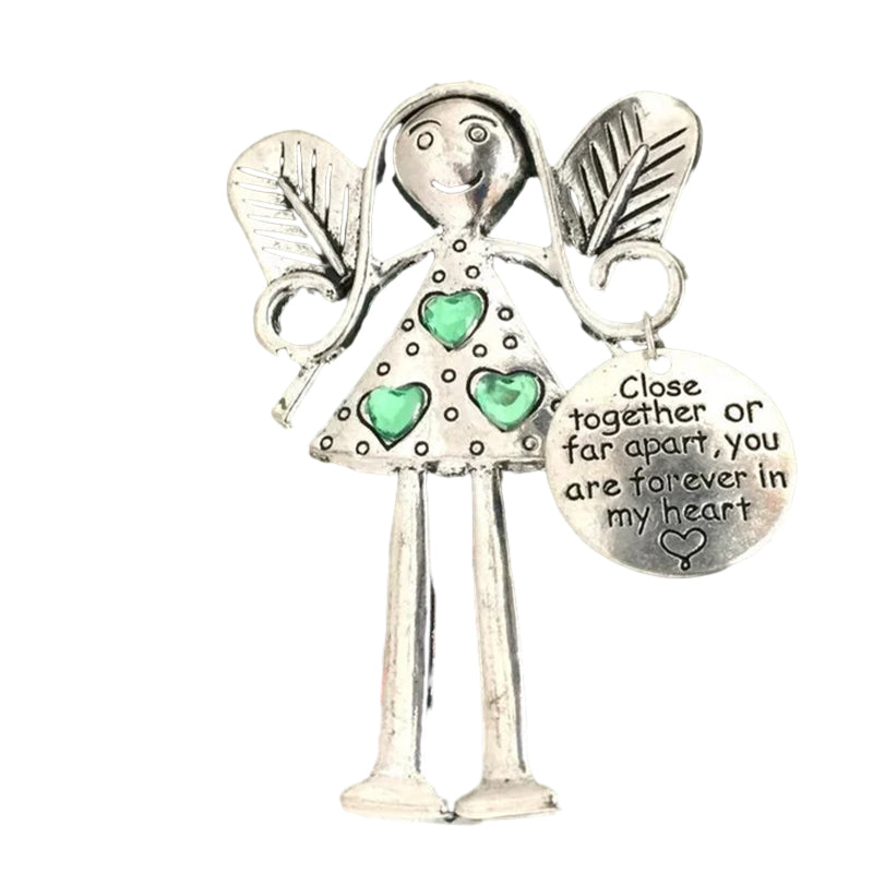 👼🏽Crazy Beautiful Friends Forever - Angelo ornamento regalo di Natale